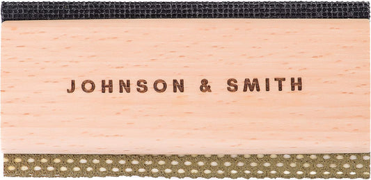 Johnson & Smith Sweater Comb - Double Sided Sweater Shaver Lint Scraper - Easy Grip Cashmere Comb