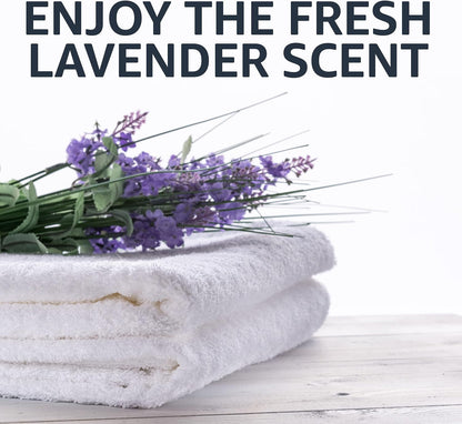 Amazon Basics Laundry Detergent Pods, 120 Pacs for 120 Medium Loads, Lavender Scent, (Previously Solimo) (Pack of 2)