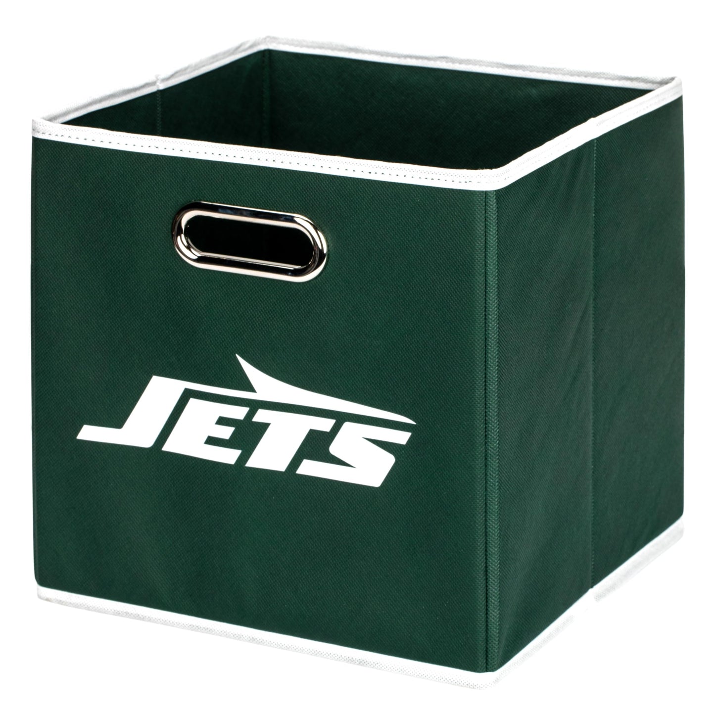 Franklin Sports NFL New York Jets Collapsible Storage Bin - 11"x11"