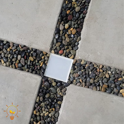 Paver Light 4×4 Inch (3.93 X 3.93 inch), Warm White 2700K Glare-Free Illumination for Driveways, Pathways, Pool Deck & Patios,12V AC/DC, Waterproof & Drive-Over Rated