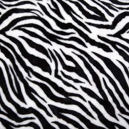 MERRYLIFE Throw Blanket for Couch Bed | Soft Decorative Ultra-Plush Colorful Blanket| Queen Size Travel Throws Oversized |(90" 90", Zebra)