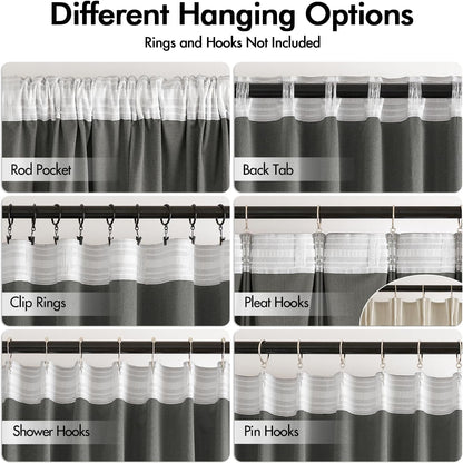 MIULEE Cream Beige Velvet Curtains 84 inches Long 2 Panels - Luxury Pinch Pleated Room Darkening Window Drapes for Bedroom Living Room Thermal Insulated Super Soft, Back Tab Rod Pocket Elegant Decor