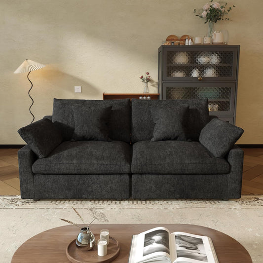 JACH Sectional Couches for Living Room, Cloud Sectional Couch with Deep Seat, Down Filled Modular