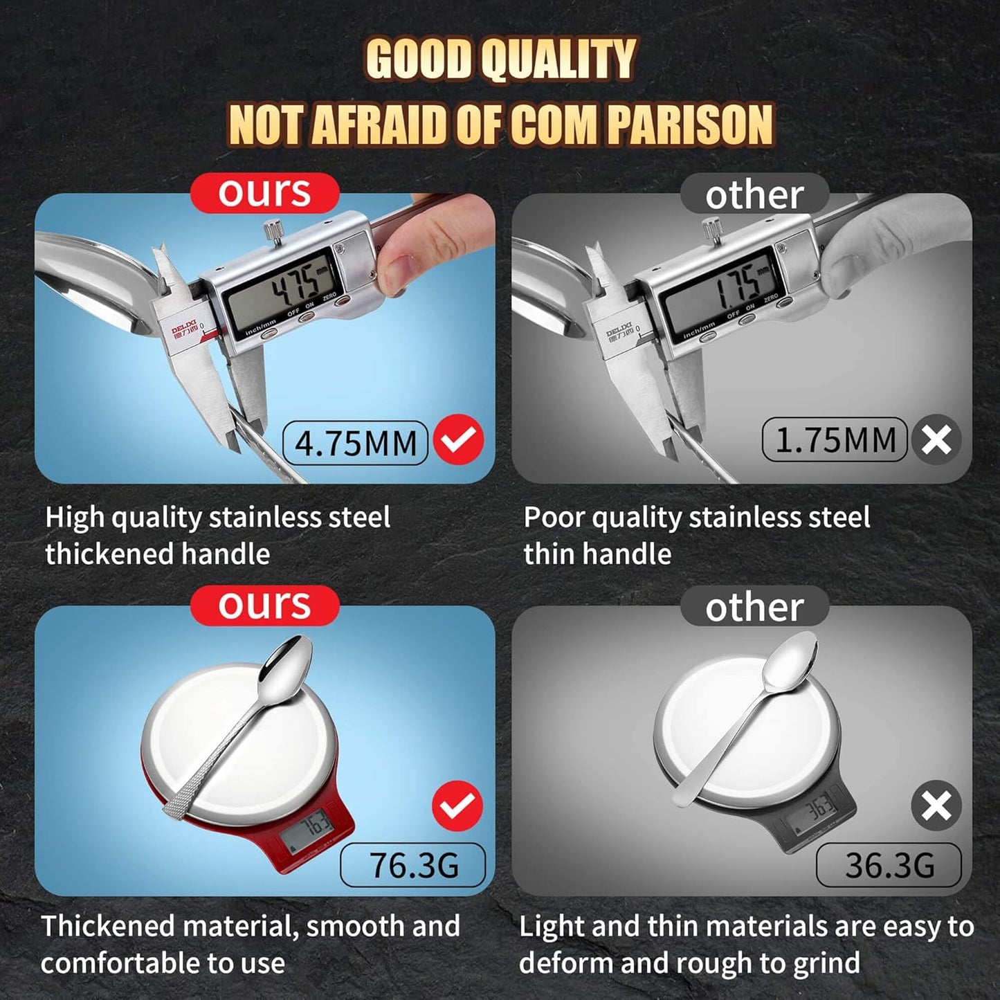 Hammered Silver Silverware Set for 8,Stainless Steel 40-Piece Modern Cutlery Set,Mirror Polished Heavy Duty Flatware Set Utensil Set,Knives Spoons and Forks Set,Dishwasher Safe