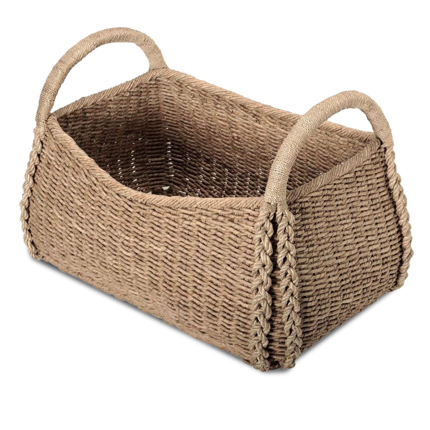 KOUBOO XL Seagrass Basket, Handmade, Living Room, Blankets, Toy Bin, Extra Storage, Decorative