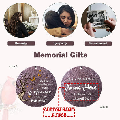 Cardinal Sympathy Wind Chimes Personalized, Windchimes in Memory of a Loved One/Mother, Sympathy Gifts Wind Chimes for Funeral Bereavement Condolences, Memorial Wind Chime