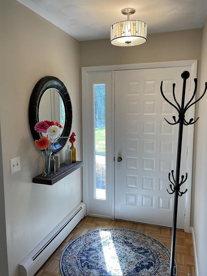 joelsantiques 30 Inch Wooden Floating Shelves for Wall - 30x6x2 in - Made of Natural Wood - Long Heavy Duty Rustic Wall Shelves for Bedroom - Perfect for Living Room, Kitchen - Mocha