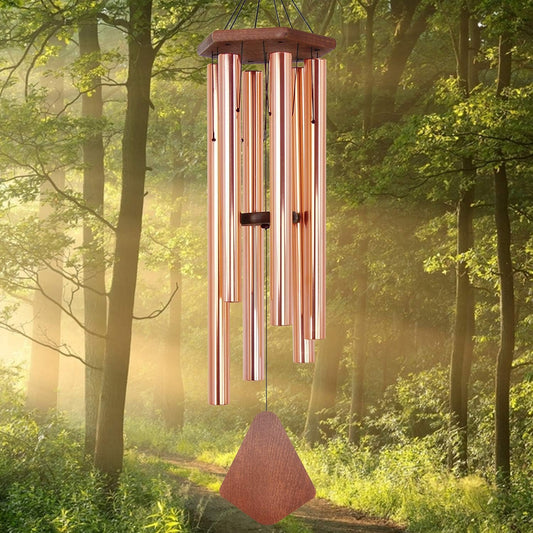 Wind Chimes Outdoor Large Deep Tone, 44 Inch Sympathy Wind Chime Outdoor, Memorial Wind-Chime with