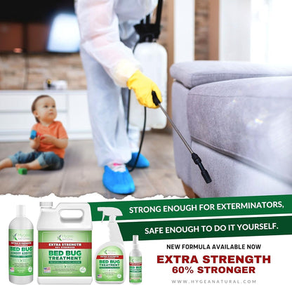 Lice & Bed Bug Extra Strength Laundry Additive - Environmentally Responsible, Odorless & Stain-Free Liquid Laundry Treatment - Safe for Children & Pets - Any Water Temperature (32 oz)