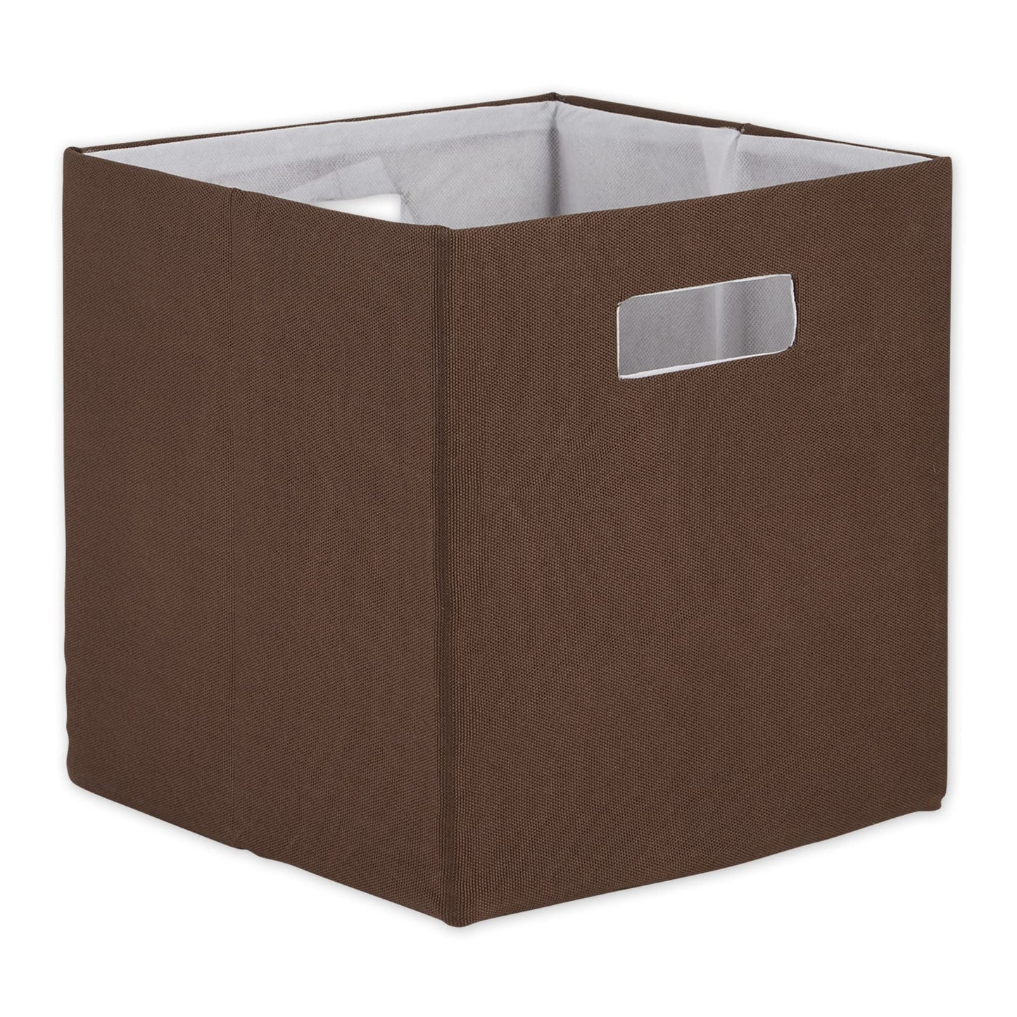 DII Collapsible Polyester Storage Cube, Solid, Lightweight and Durable, Small Square, 11x11x11