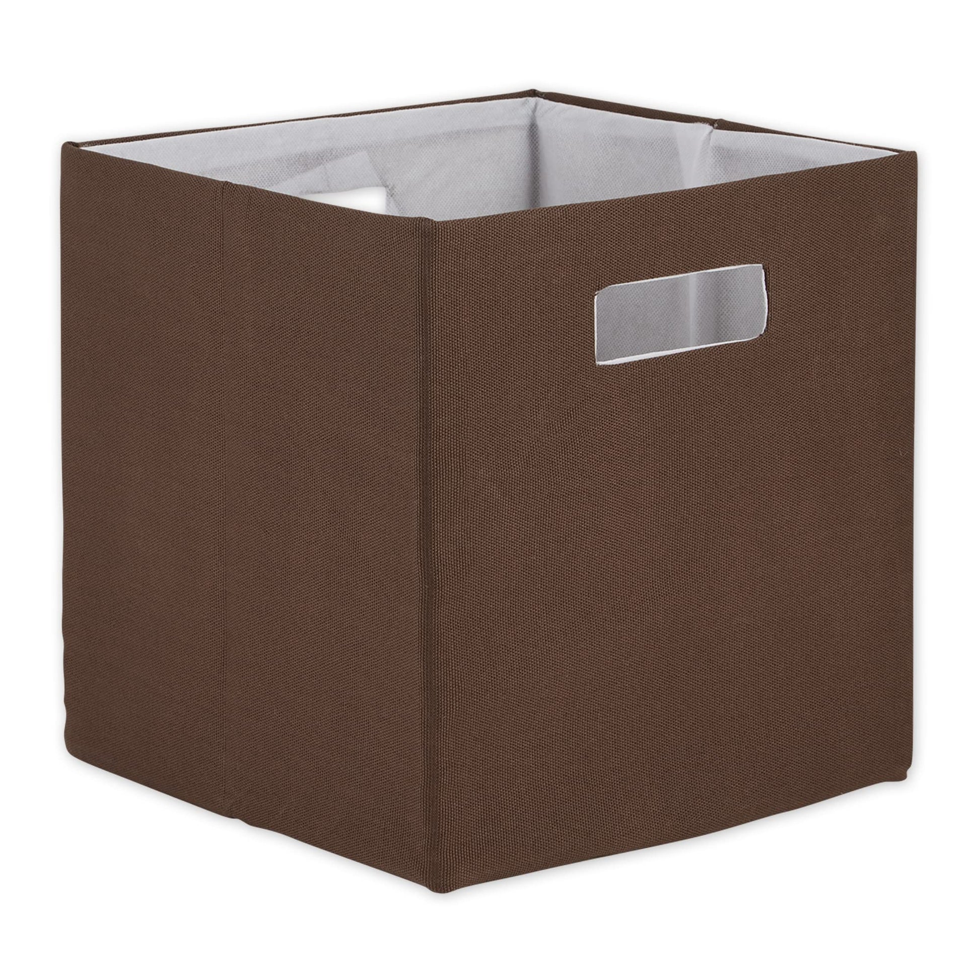 DII Collapsible Polyester Storage Cube, Solid, Lightweight and Durable, Small Square, 11x11x11