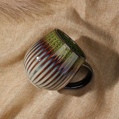 CosyCorner Ceramic Coffee Mugs, 17 oz Large Coffee Cups, Couple Coffee Mugs Set with Gift Box (A&B)