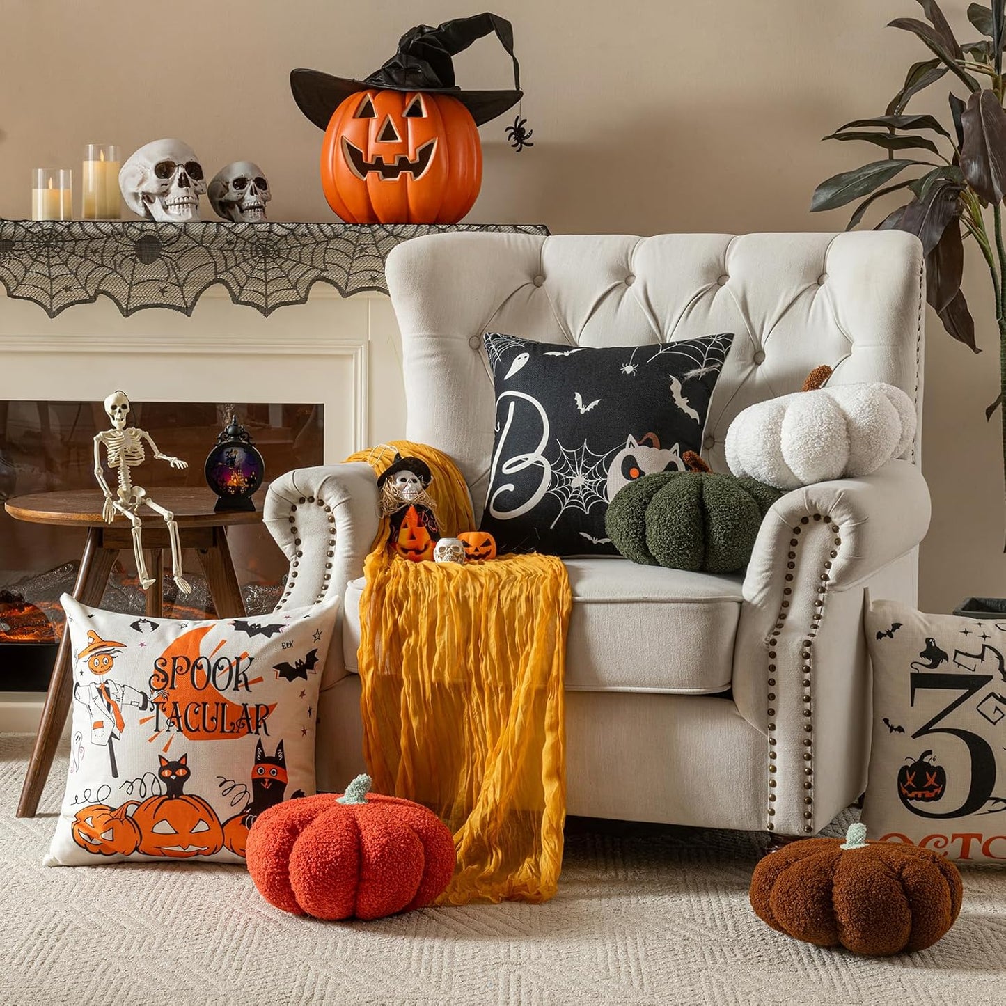 Sioloc Yellow Cheesecloth Table Runner Fall Autumn Decor for Home 10ft Table Cloth for Wedding Birthday Party Halloween Thanksgiving Decorations