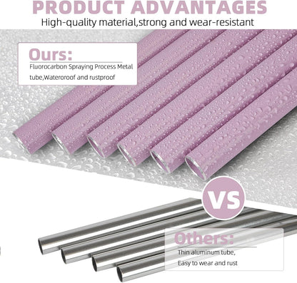 Wind-Chimes-Outdoor-Deep-Tone, Large Soothing Melodic Tones Windchimes, Wind Chimes for Outside, Memorial Wind Chime Best Gift for Mom Women Grandma Neighbors(32" Pink Coated Aluminum)