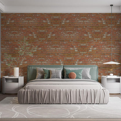 IZODEKOR 3D Wall Panels Brick Effect - Cladding, Stone Look, Styrofoam Facing for Living Room, Kitchen, Bathroom, Balcony, Bedroom, Back of Counter | Vintage Dream (10 x Panels) - Covers 53 sq ft