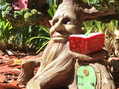 GlitZGlam Fairy Garden Enchanted Joshua's Miniature Tree (10.5 Inch Tall) for Fairies and Lawn Gnomes - A Garden Accessory