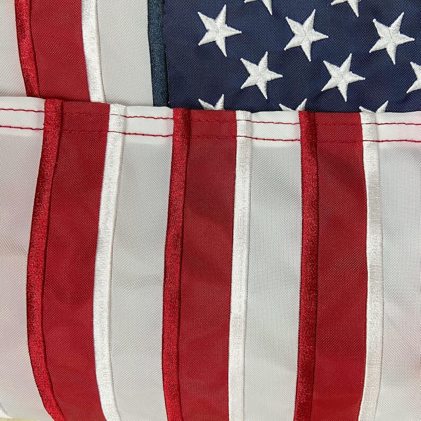 TOPFLAGS American Flag Garden Flag Embroidered Stars 12x18 Inch USA Small Flags for Yard US Flag Decor Outdoor