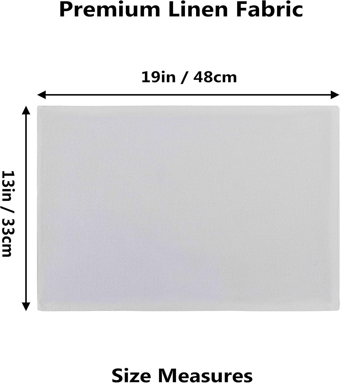 Home Brilliant White Placemats Set of 6 Heat Resistant Dining Table Place Mats for Kitchen Table for Wedding Party Holiday, Pure White