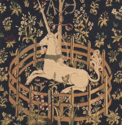 Charlotte Home Furnishings Decorative Pillow Covers for Couch 18X18 in Unicorn Throw Pillow Covers for Sofa Tapestry Square Pillow Cases for Bed Living Room Soft European Cotton Jacquard Woven