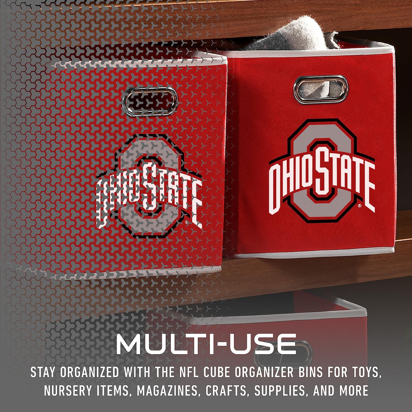 Franklin Sports NCAA Ohio State Buckeyes NCAA Ohio State Buckeyes Storage Binfranklin Sports NCAA