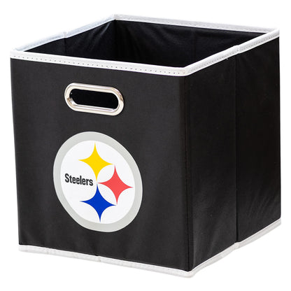 Franklin Sports NFL Pittsburgh Steelers Collapsible Storage Bin