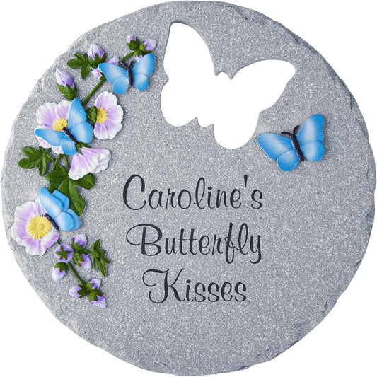 Let's Make Memories Personalized Garden Décor - Custom Garden Stone - Indoor/Outdoor - for Mom or
