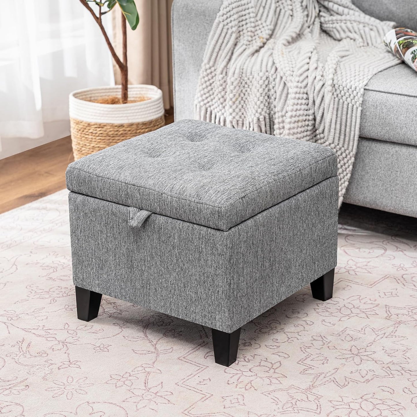 Adeco Storage Ottoman