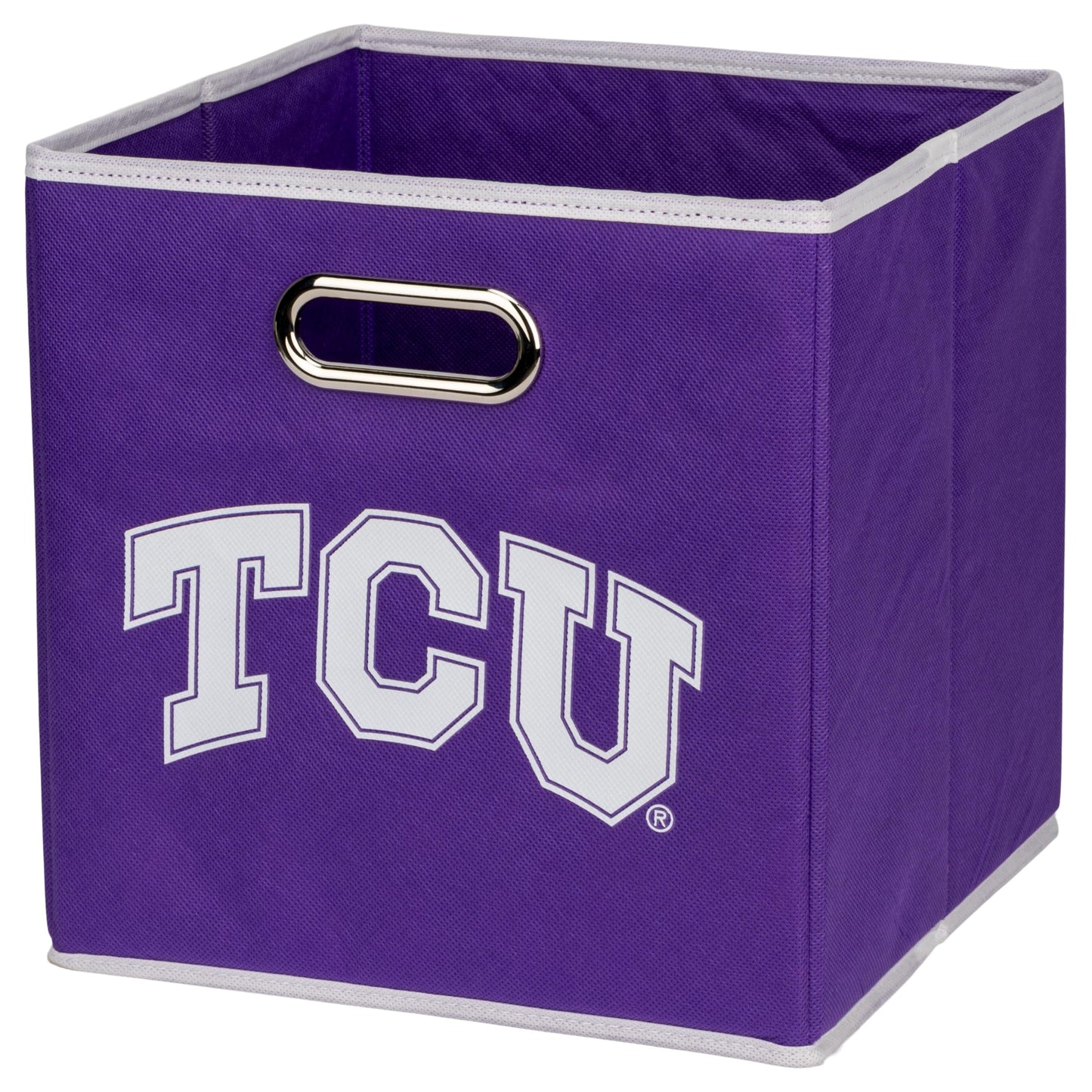 Franklin Sports NCAA Storage Bin - Cube Organizer - TCU