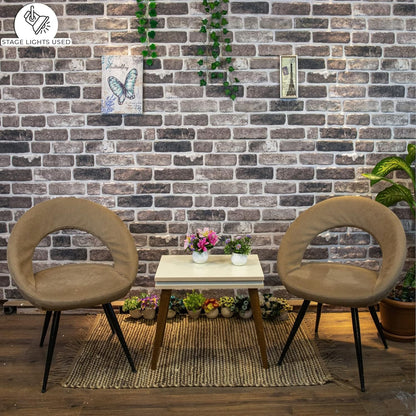 Dundee Deco 3D Wall Panels Faux Brick - Cladding Grey Black Stone Look Wall Paneling, Styrofoam, Sample, Size 10 x 10 in.