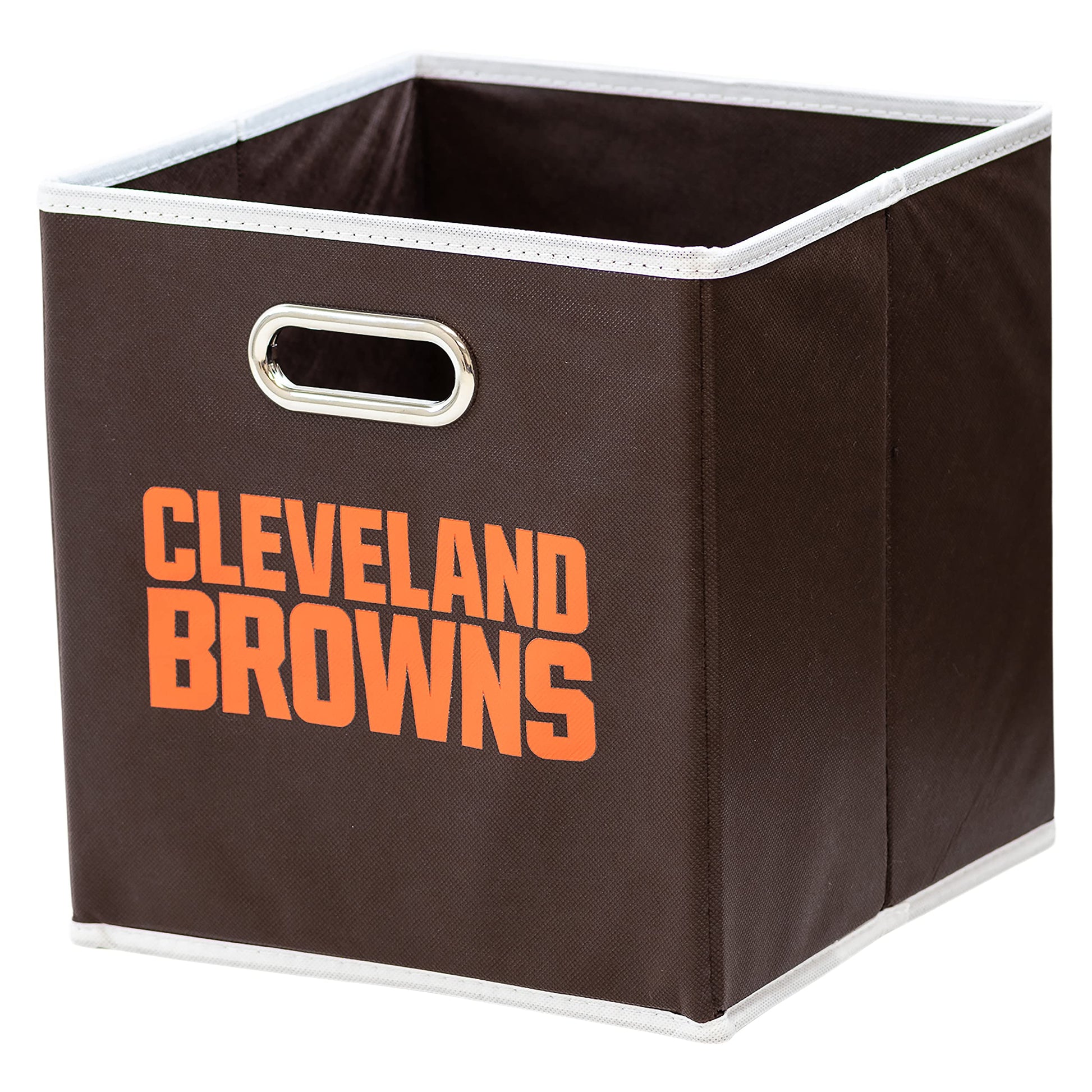 Franklin Sports NFL Cleveland Browns Collapsible Storage Bin