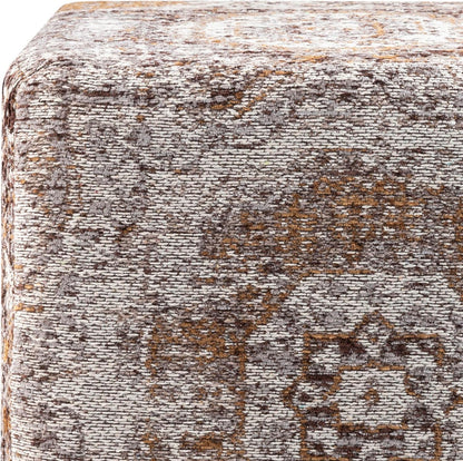 Mark&Day Pouf Ottoman, Kaltenleutgeben Traditional Camel Cube Pouf Foot Rest for Living Room, Bedroom and Boho Home Decor (18"x18"x18")