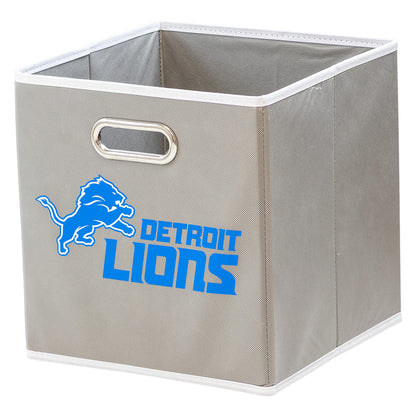 Franklin Sports NFL Detroit Lions Collapsible Storage Bin