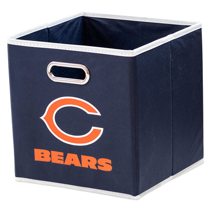 Franklin Sports NFL Chicago Bears Collapsible Storage Bin