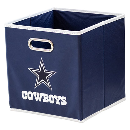 Franklin Sports NFL Dallas Cowboys Collapsible Storage Bin