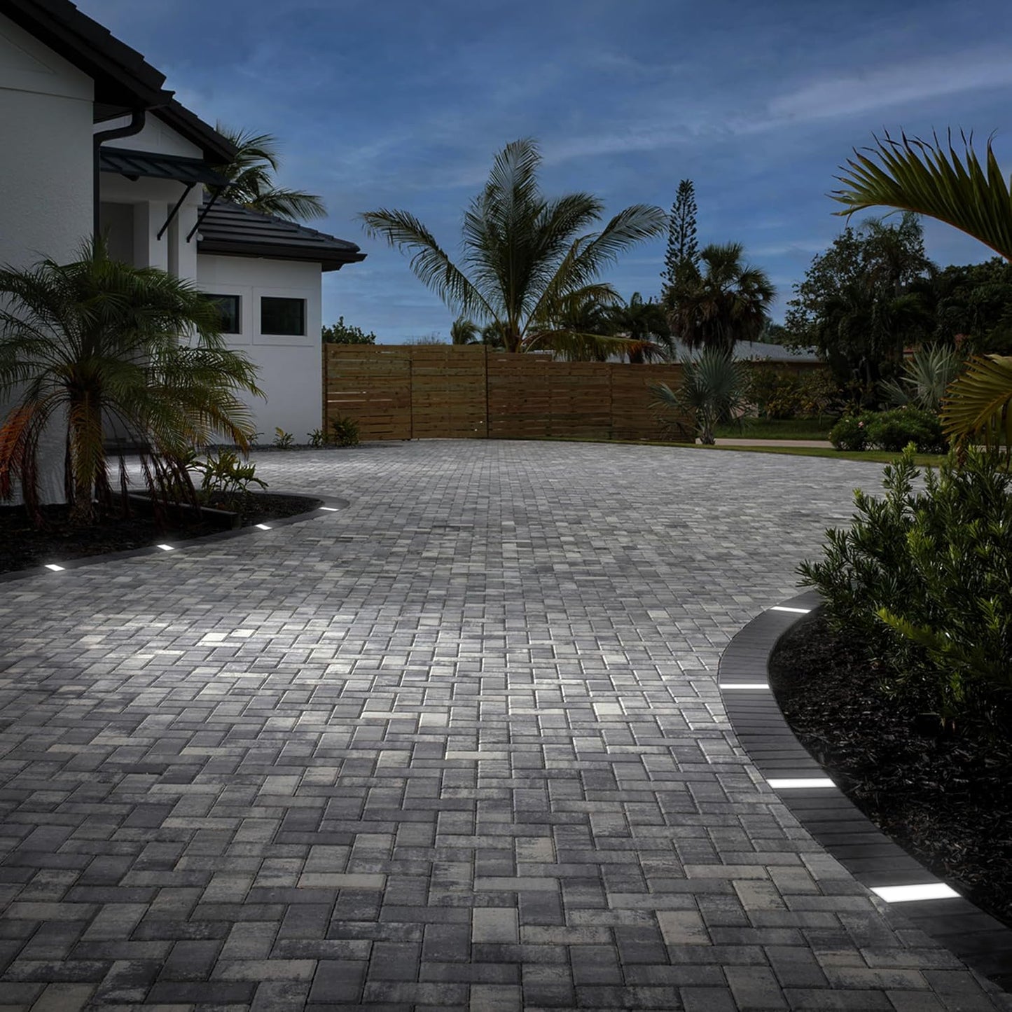 LUMENGY Paver Light 4×8 Inch (3.93 inch X 7.87 inch), Glare-Free 5000K Brick Lighting for Paver Driveways, Pathways, Patios & Garden, 12V Waterproof & Drive-Over Rated