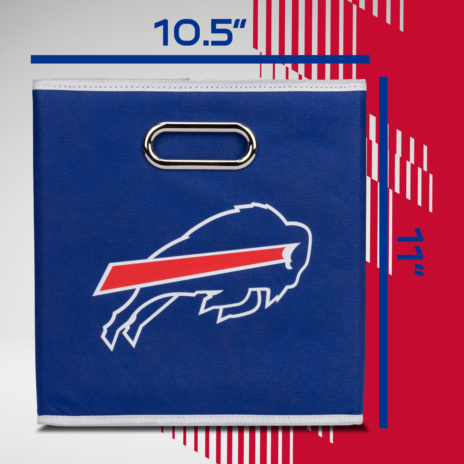 Franklin Sports NFL Buffalo Bills Collapsible Storage Bin