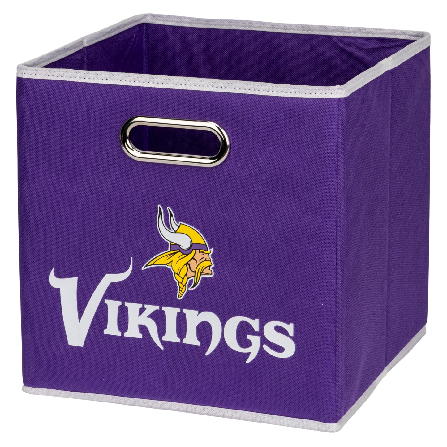Franklin Sports NFL Minnesota Vikings Collapsible Storage Bin