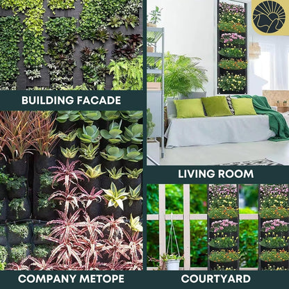 Fence Planters Wall Planters for Outdoors Plants Vertical Planter Balcony Planter Vertical Garden Wall Pocket Planter Outdoor Wall Planter Fence Garden Planter Vertical Wall Garden