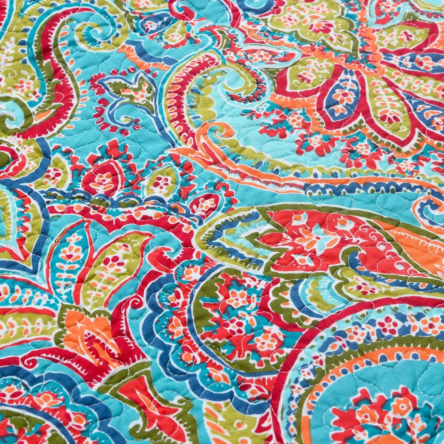 NEWLAKE European Gorgeous Floral Style Cotton Throw Pillow Covers (2 Pieces, 18X18 Inch)