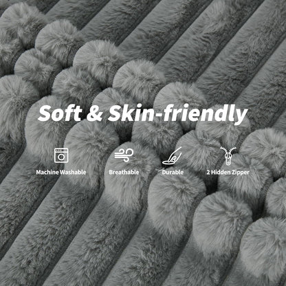 Hobestluk 3 in 1 Bean Bag Chair Giant Bean Bag Chairs Convertible Bean Bag Floor Cushion with Machine Washable Cover, Beanbag Chairs for Adult (Turquoise Grey)