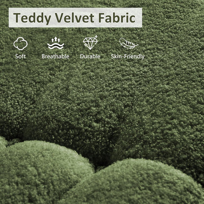 Bean Bag Chair, Oversized Bean Bag Chair for living Room, Fireside Chair for adults with Memory Foam Filled, Big Accent Sofa Lounge Floor Sofa for Gaming, Reading, Relax, No Assembly Required. (Green)