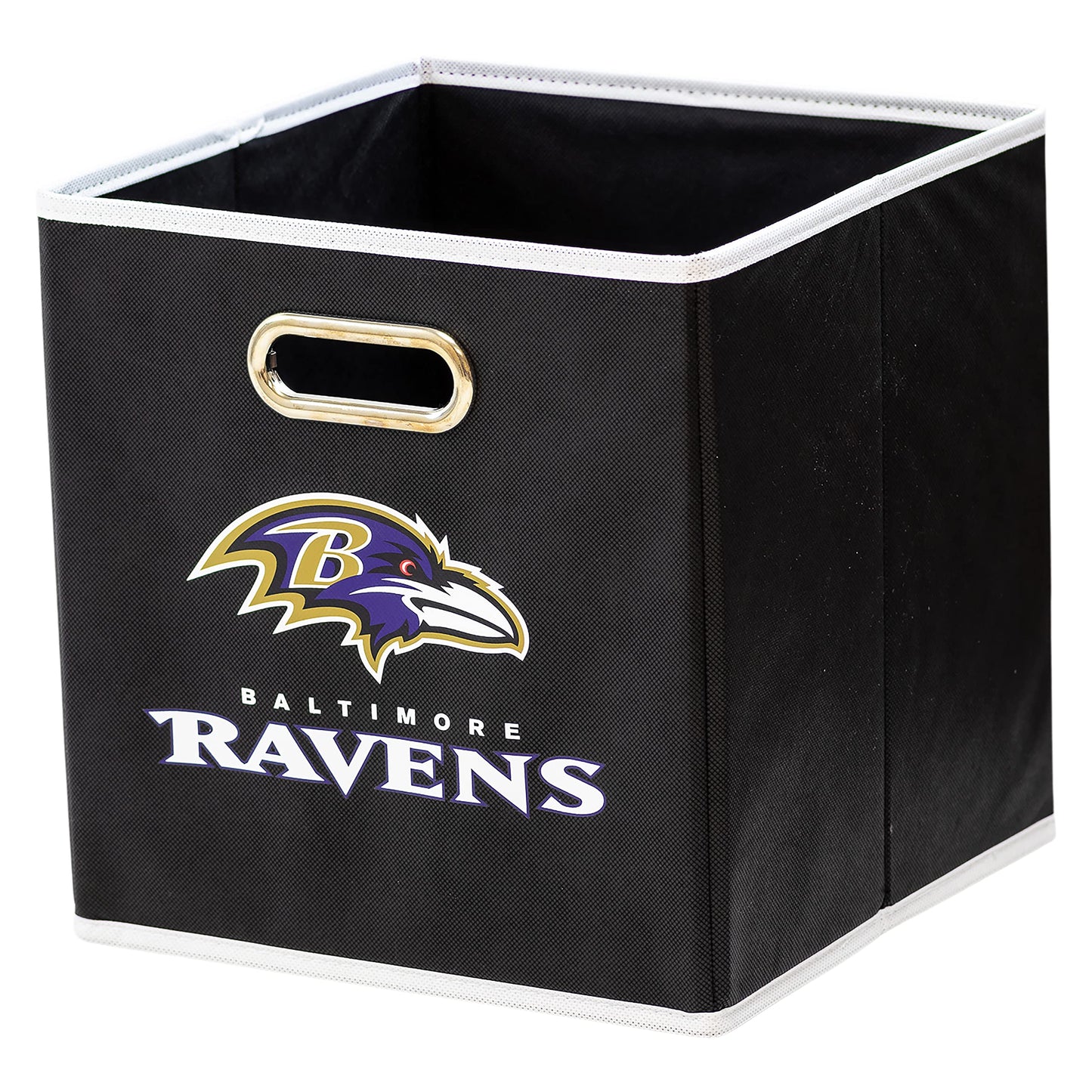 Franklin Sports NFL Baltimore Ravens Collapsible Storage Bin