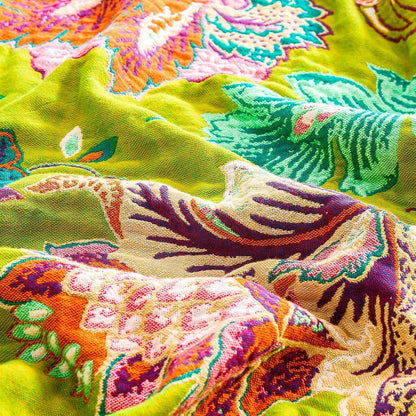 Fall Throw Blanket, 100% Cotton Soft Rustic Boho Throw Blanket for Bed, 80"x90" Farmhouse Decor Bed Flower Blankets, Light Weight Reversible Bohemian Throw Quilt