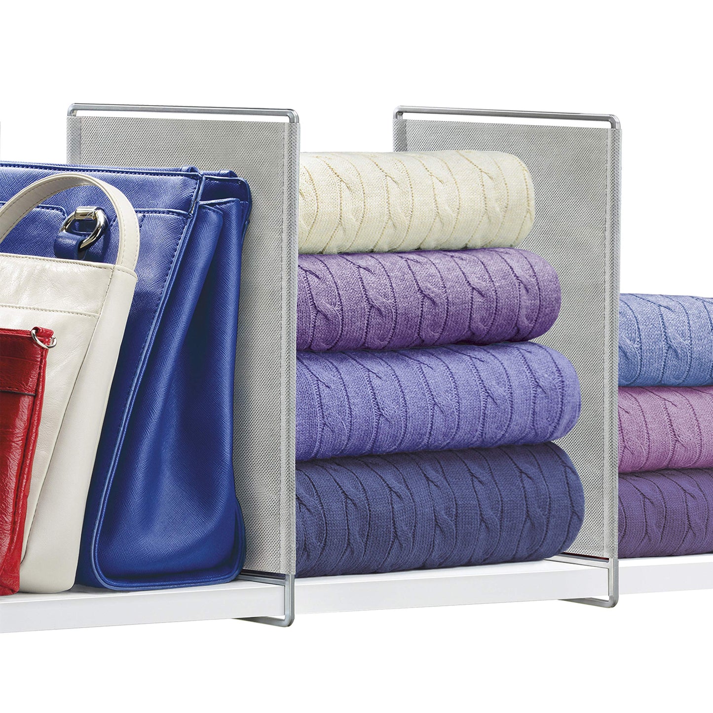 LYNK PROFESSIONAL® HOME™ Shelf Dividers - Linen Closet Organizers and Storage - Linen Storage
