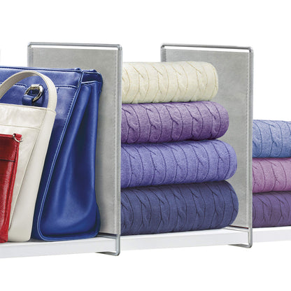 LYNK PROFESSIONAL® HOME™ Shelf Dividers - Linen Closet Organizers and Storage - Linen Storage