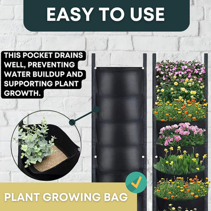 Fence Planters Wall Planters for Outdoors Plants Vertical Planter Balcony Planter Vertical Garden Wall Pocket Planter Outdoor Wall Planter Fence Garden Planter Vertical Wall Garden