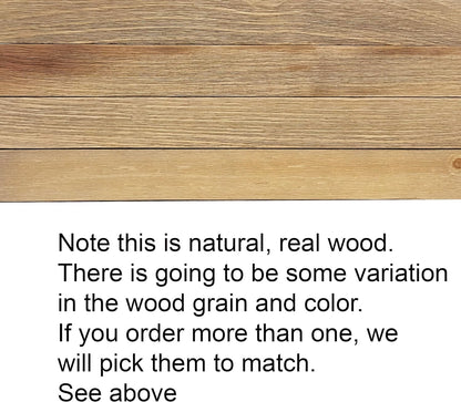 joelsantiques 60 Inch Wooden Floating Shelves for Wall - 60x6x2 in - Made of Natural Wood - Rustic Wall Shelves for Bedroom - Perfect for Living Room, Kitchen - Natural