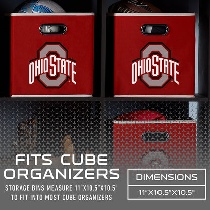 Franklin Sports NCAA Ohio State Buckeyes NCAA Ohio State Buckeyes Storage Binfranklin Sports NCAA