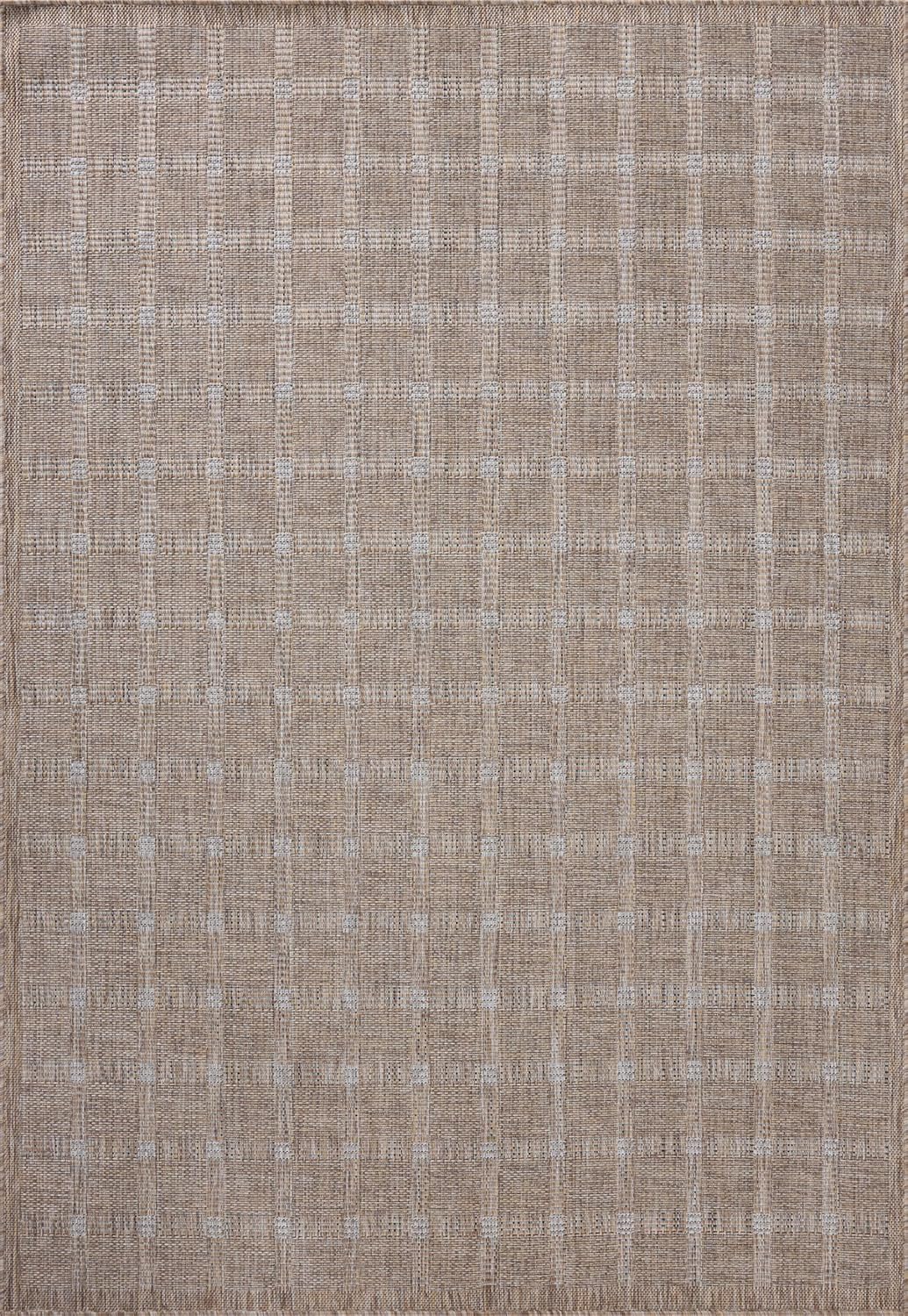 Loloi Amber Lewis Topanga Collection TOP-01 Natural/Bone 3'-11" x 5'-11" Indoor/Outdoor Accent Rug