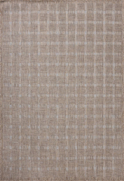 Loloi Amber Lewis Topanga Collection TOP-01 Natural/Bone 7'-10" x 10' Indoor/Outdoor Area Rug